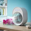 Miniatyrbilde 1 av 11: Mini Ultralyd luftkjøler-luftfukter med LED Koolizer InnovaGoods