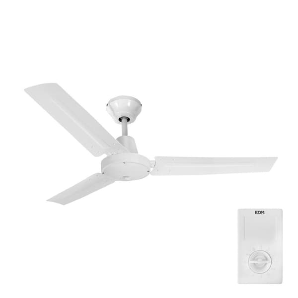 Takvifte EDM 33981 Hvit 60 W Ø 140 cm industrielt