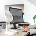 Miniatyrbilde 2 av 11: 3-i-1 sammenleggbar oppladbar vifte Fandle InnovaGoods Ø7,7'' 7200 mAh