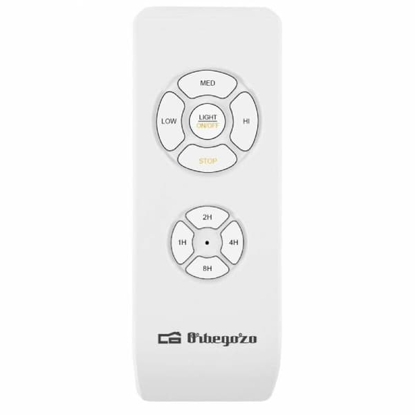 Takvifte Orbegozo CP 102132 60 W Ø 132 cm Svart