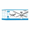 Pikkukuva 5 / 7: Kattotuuletin valolla EDM 33801 Caribe Hopeinen 50 W