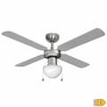 Pikkukuva 2 / 7: Kattotuuletin valolla EDM 33801 Caribe Hopeinen 50 W