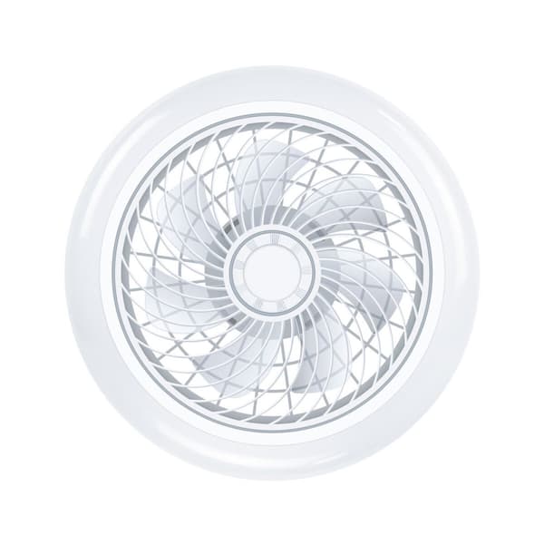 Loftsventilator med lys KSIX Siroco G (3000k - 6500k)
