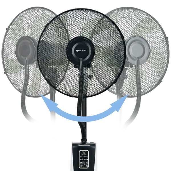 Nebulisator Piedestal Fan Grunkel FAN-G16 NEBUPRO Sort 75 W