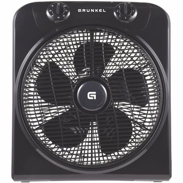 Gulvventilator Grunkel Box Fan NG Sort 50 W