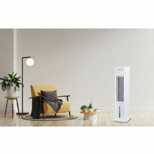Fritstående ventilator Oceanic Hvid 70 W