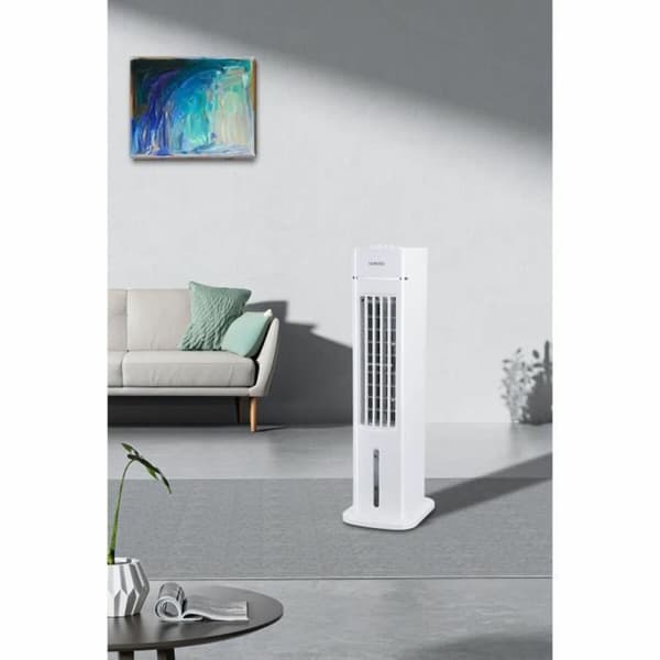 Fritstående ventilator Oceanic Hvid 70 W