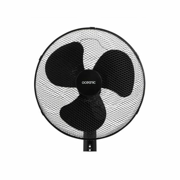 Fritstående ventilator Oceanic 683568 Sort 45 W