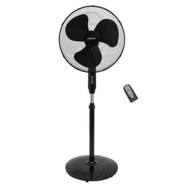 Fritstående ventilator Oceanic 683568 Sort 45 W