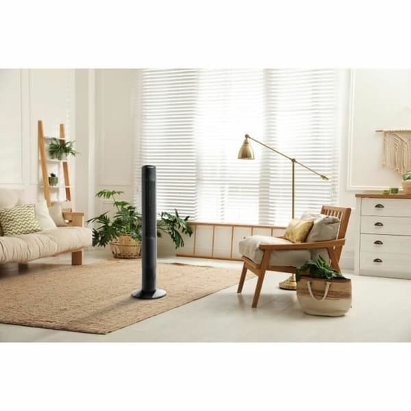 Frittstående Vifte Oceanic Svart 45 W 50 W