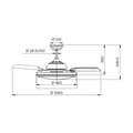 Miniatyrbilde 7 av 7: Takvifte med Lys Philips Atlas Hvit 35 W 28 W 4500 Lm