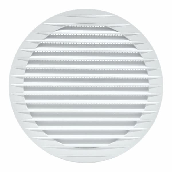 Tuuletusritilä EDM 87721 Valkoinen Ø 15 cm