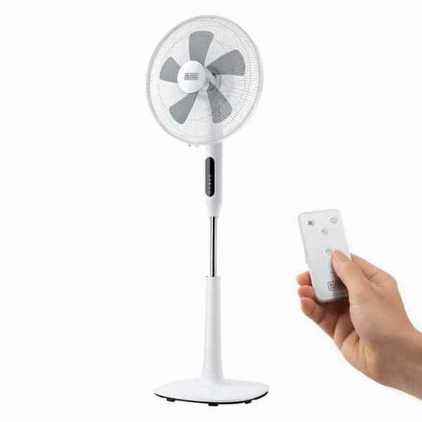 Stående Fläkt Black & Decker ES9440170B 135 cm 50 W Vit