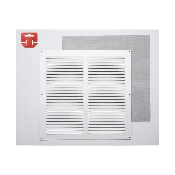 Galler Fepre Myggnät Lackad Aluminium Vit (30 x 30 cm)
