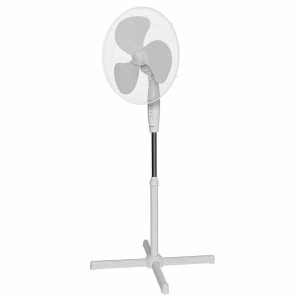 Fritstående ventilator Oceanic Hvid 45W 45 W