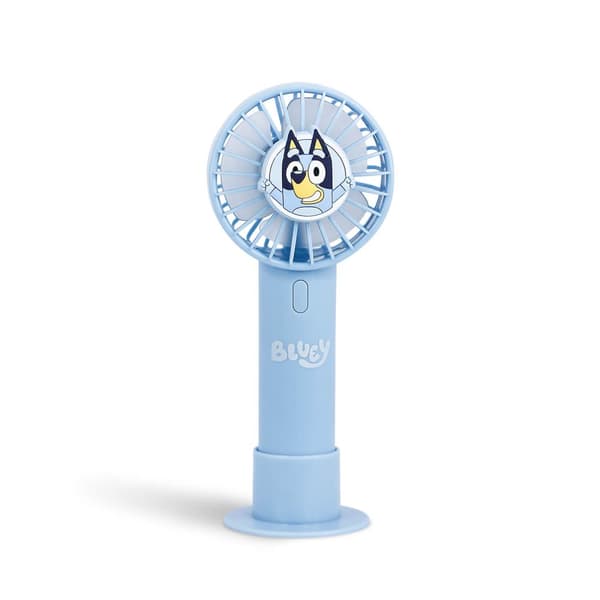 BLUEY Håndholdt mini blæser med 3D tegneseriefigur