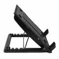 Miniatyrbillede 2 af 3: Kølingsbase for en laptop iggual IGG319369 Sort