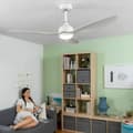 Pikkukuva 4 / 10: KÄYTETTY Kattotuuletin valolla Flaled InnovaGoods Valkoinen 36 W 52" Ø132 cm (Kunnostetut Tuotteet A)