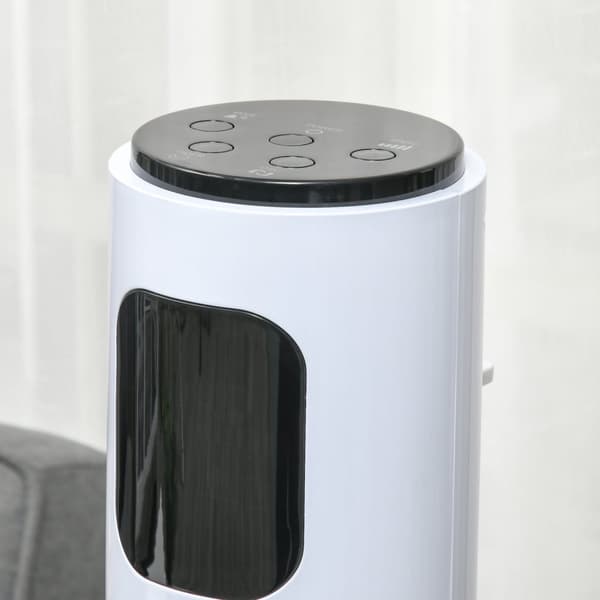 Rootz Column Fan - Tower Fan - Oscillation Fans - Energibesparing - 31,5 cm x 31,5 cm x 117 cm - Fjärrkontroll ingår