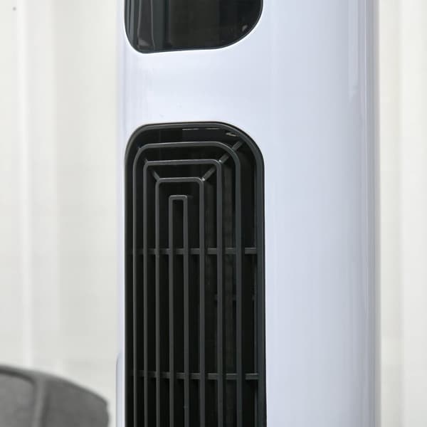 Rootz Column Fan - Tower Fan - Oscillation Fans - Energibesparing - 31,5 cm x 31,5 cm x 117 cm - Fjärrkontroll ingår