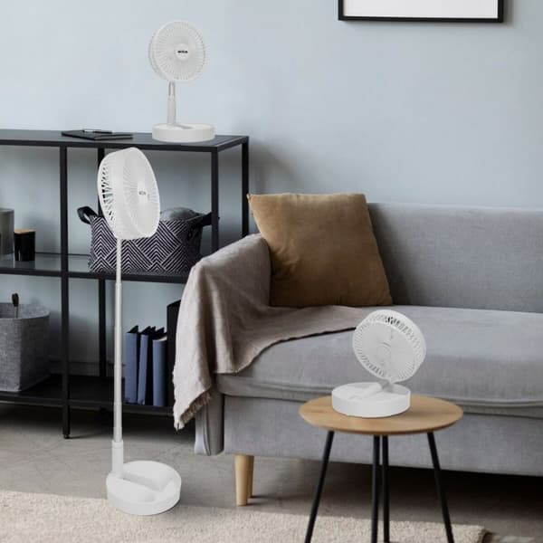 Fleksibel Bærbar Ventilator Aktive Genopladelig (4 enheder)