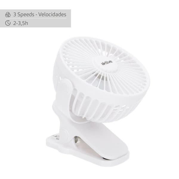 Genopladelig bordventilator Aktive (6 enheder)
