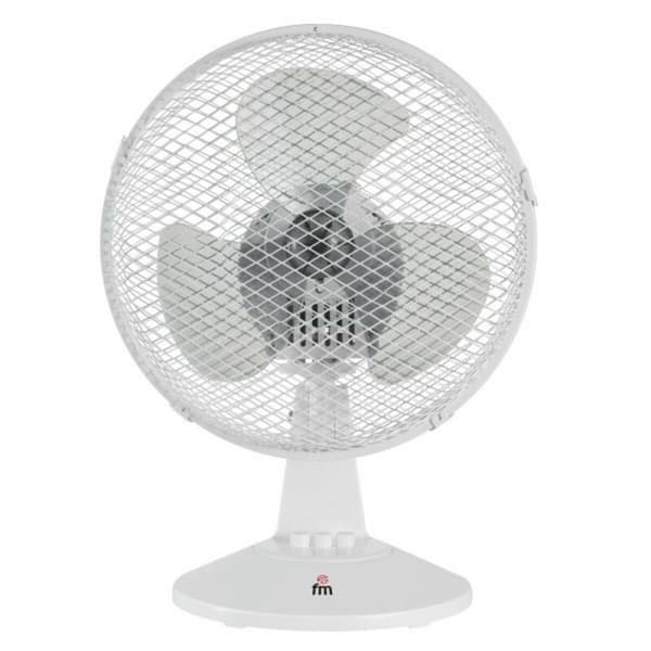 Bordventilator Grupo FM 65786 25 W Ø 23 cm Hvid