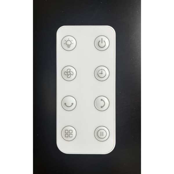 Namron Gulvvifte m/fjernkontroll 30w Hvit