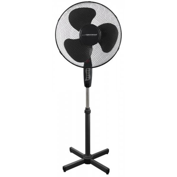 Fritstående ventilator Esperanza EHF001KK Sort 50 W