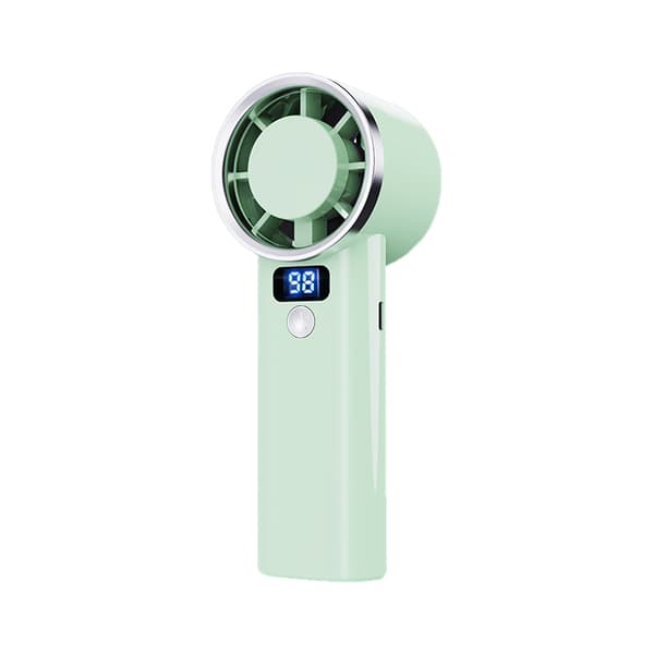 INF Mintgrøn håndholdt ventilator: Bærbar køling med lang batterilevetid Grøn