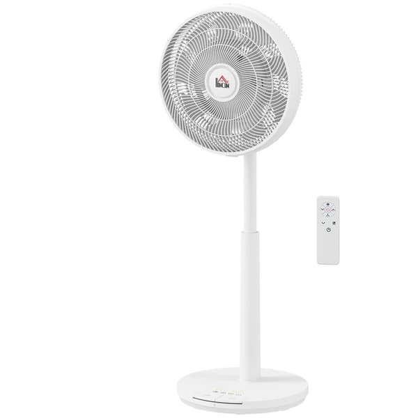 Pedestal Ventilator, 40x36x110 cm, Hvid
