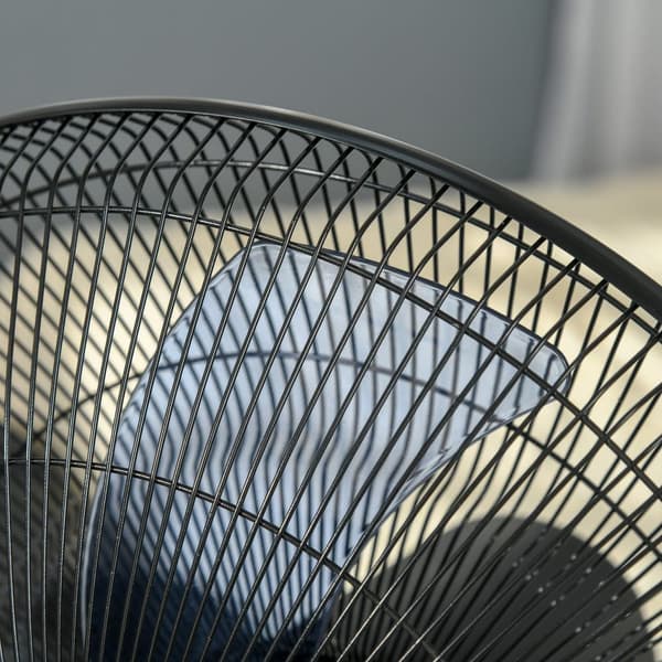 Stående ventilator, Ø44,5 cm x H120 cm, Sort