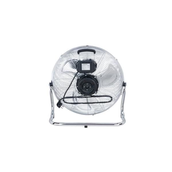 Industriel gulvventilator - Luftcirkulationsventilator - OCEANIC - 120 W - 3 hastigheder - Ø 45 cm - Krom