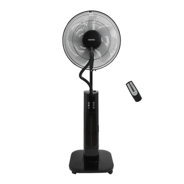 OCEANIC 2-i-1 piedestal-tågeventilator - Ø44 cm - 70 W - 2 L - Fjernbetjening - Timer