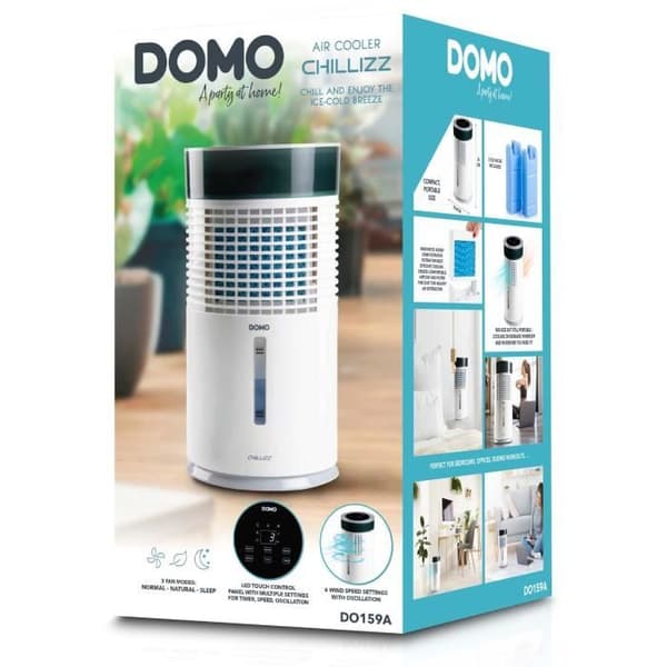 Luftkøler Chillizz - DOMO - DO159A - 9,6 W