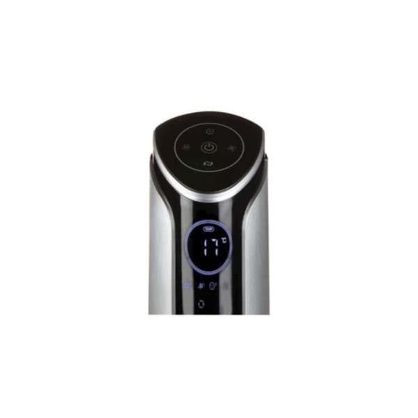 DOMO-tornituuletin 107 cm 45 W musta ja hopea