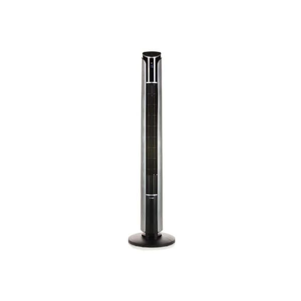 DOMO-tornituuletin 107 cm 45 W musta ja hopea