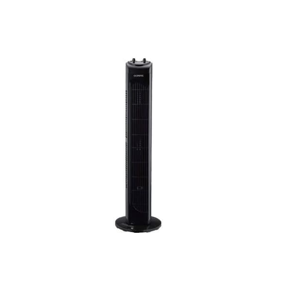 OCEANIC tårnventilator - 40W - Højde 78 cm - 3 hastigheder - Oscillerende - Timer - Sort