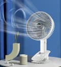 Miniatyrbillede 5 af 5: Multifunktionel klip ventilator håndholdt ventilator