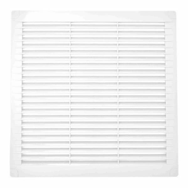 Ventilationsgaller EDM 87708 Vit 30 x 30 x 0,7 cm Myggnät