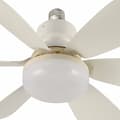 Miniatyrbillede 2 af 2: Loftsventilator CristalRecord NIKIYA Gennemsigtig 18 W