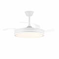 Miniatyrbillede 1 af 2: Loftsventilator CristalRecord EVO RETRAC Gennemsigtig 72 W