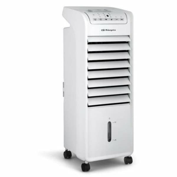 Portable Evaporative Air Cooler Orbegozo AIR 46 55 W Valkoinen