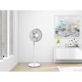 Miniatyrbillede 4 af 6: OCEANIC Digital Standerventilator - 50 W - Ø 40 cm - 3 Hastigheder - Oscillerende - Vipbar - Hvid