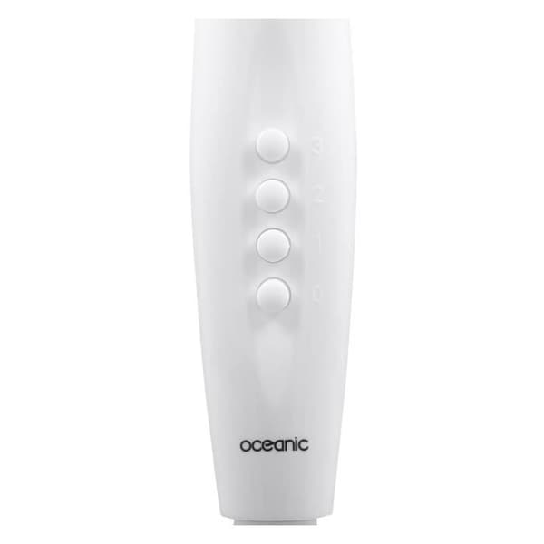 OCEANIC standerventilator - 45W - Diameter 40 cm - Justerbar højde - Oscillation - Hvid