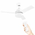 Miniatyrbillede 7 af 10: Loftsventilator Grunkel Hvid