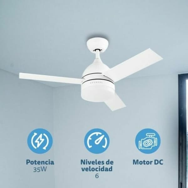 Loftsventilator Grunkel Hvid