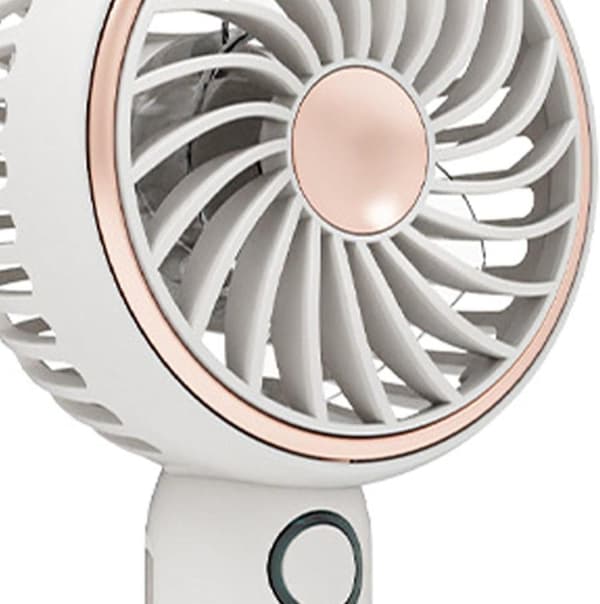 Bomclap Uppladdningsbar fläkt Handhållen Sportbar Mini 3 hastighetsjusterbar Mute Desktop Kylning Sommar Hem Utomhus Resa