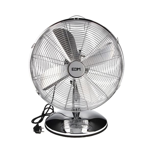 Bordvifte EDM Sølv 60 W Ø 40 x 55 cm