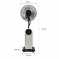 Miniatyrbillede 4 af 4: Fritstående ventilator Oceanic Ø40 cm 95 W